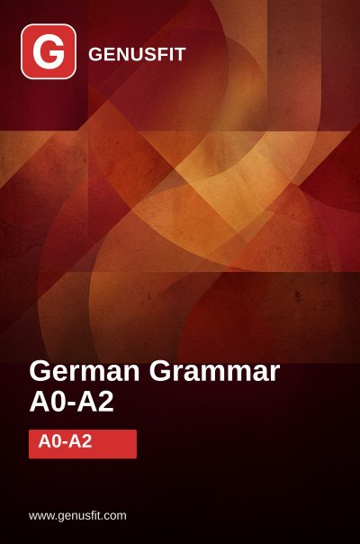 'Cover von GenusFit: German Grammar A0-A2'-Cover