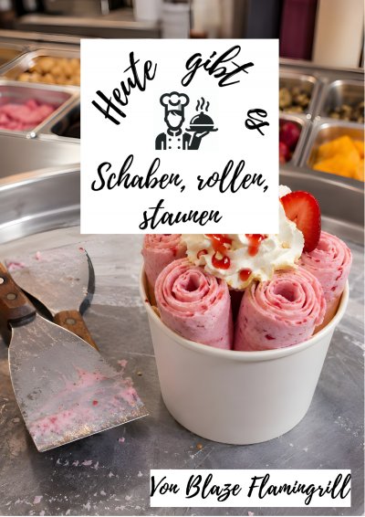 'Cover von Heute gibt es – Schaben, rollen, staunen'-Cover