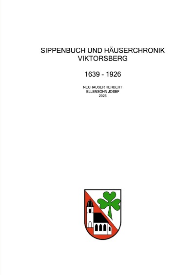 'Cover von Sippenbuch Viktorsberg 1639-1926'-Cover