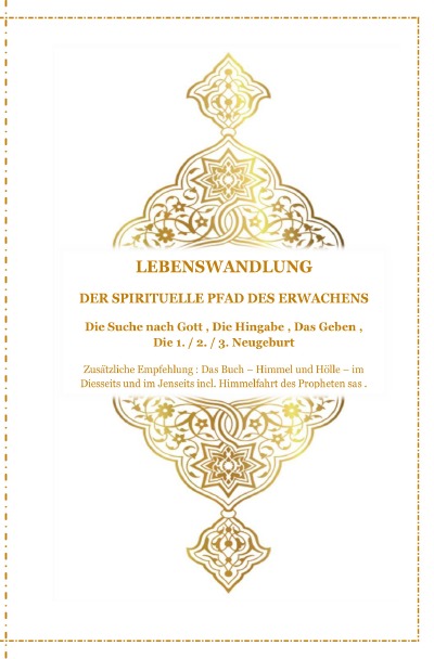 'Cover von Lebenswandlung – Der spirituelle Pfad des Erwachens'-Cover