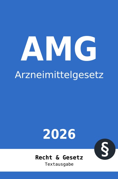 'Cover von AMG – Arzneimittelgesetz'-Cover