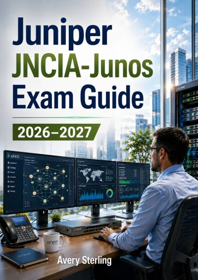 'Cover von Juniper JNCIA-Junos Exam Guide 2026–2027'-Cover