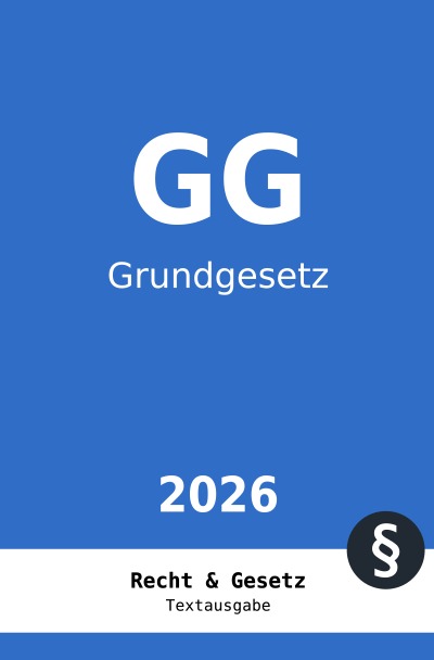 'Cover von GG – Grundgesetz'-Cover