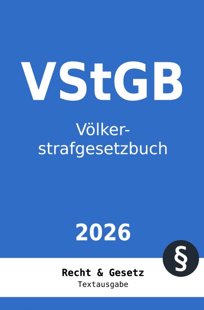 'Cover von VStGB – Völkerstrafgesetzbuch'-Cover