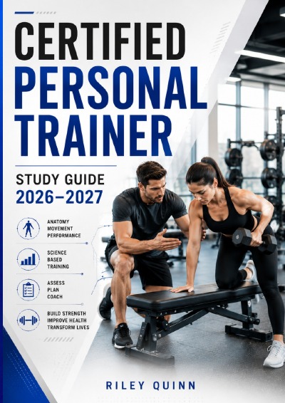 'Cover von Certified Personal Trainer Study Guide 2026–2027'-Cover