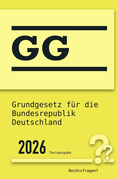 'Cover von GG | Grundgesetz für die Bundesrepublik Deutschland'-Cover