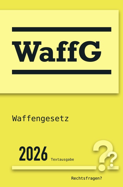 'Cover von WaffG | Waffengesetz'-Cover
