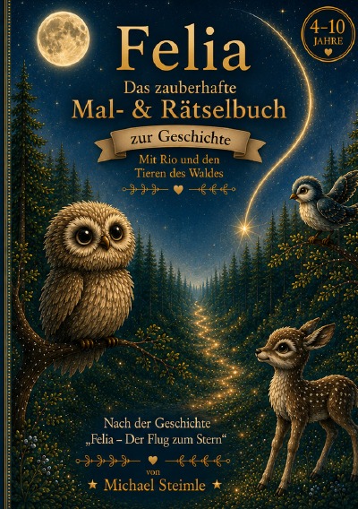 'Cover von Felia – Mal & Rätselbuch'-Cover