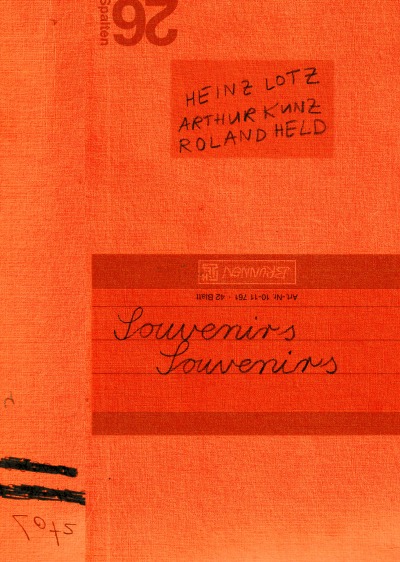 'Cover von Souvenirs Souvenirs'-Cover