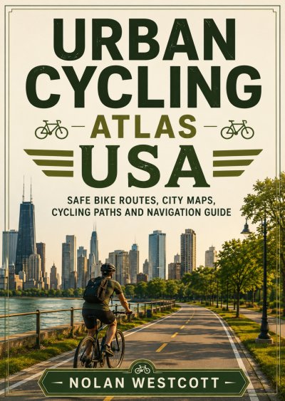 'Cover von Urban Cycling Atlas USA'-Cover