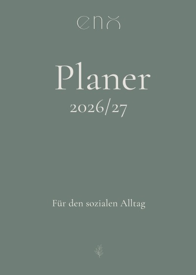 'Cover von Planer 2026/27 für den sozialen Alltag'-Cover