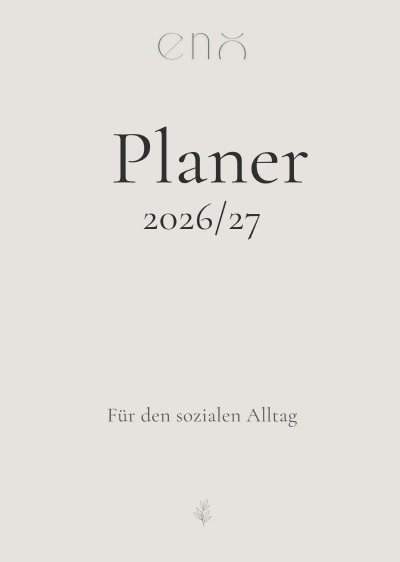 'Cover von Planer 2026/27 für den sozialen Alltag'-Cover