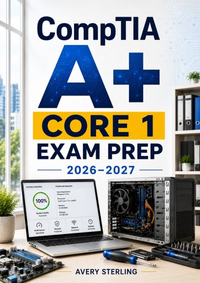 'Cover von CompTIA A+ Core 1 Exam Prep 2026–2027'-Cover