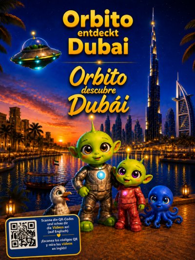 'Cover von Orbito entdeckt Dubai – Deutsch/Spanisch'-Cover