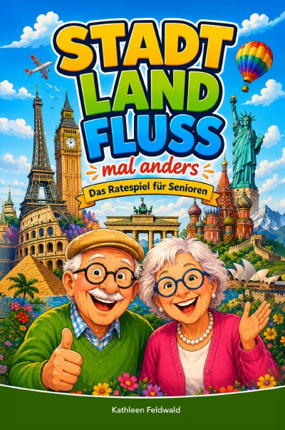 'Cover von Stadt, Land, Fluss mal anders – Das Ratespiel für Senioren'-Cover