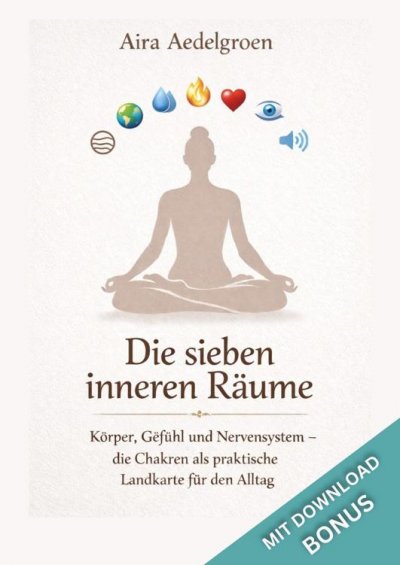 'Cover von Die sieben inneren Räume – Körper, Gefühl und Nervensystem –  die Chakren als praktische Landkarte für den Alltag'-Cover