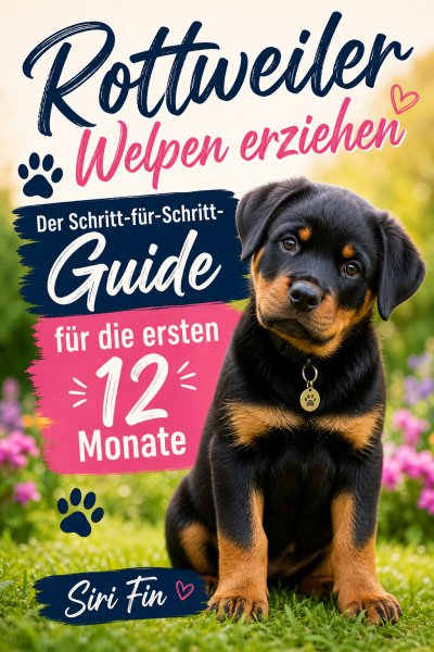 'Cover von Rottweiler Welpen erziehen'-Cover