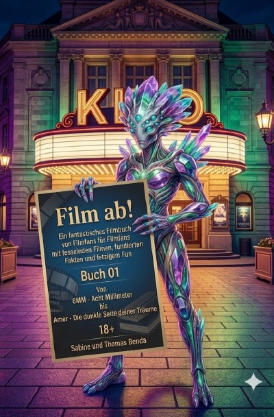 'Cover von Film ab! – Buch 01 – Von 8MM Acht Millimeter bis Amer – Die dunkle Seite deiner Träume'-Cover