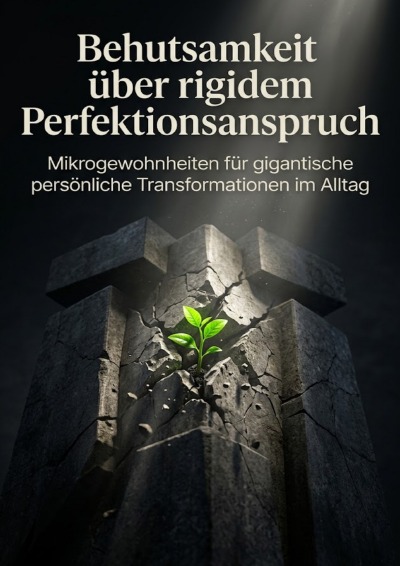 'Cover von Behutsamkeit über rigidem Perfektionsanspruch'-Cover