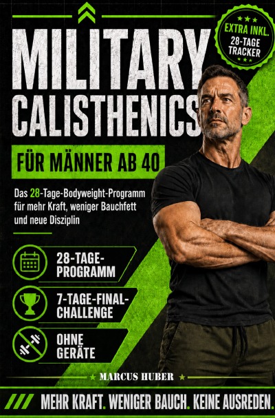 'Cover von Military Calisthenics für Männer ab 40'-Cover