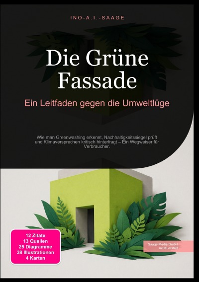 'Cover von Die Grüne Fassade: Ein Leitfaden gegen die Umweltlüge'-Cover