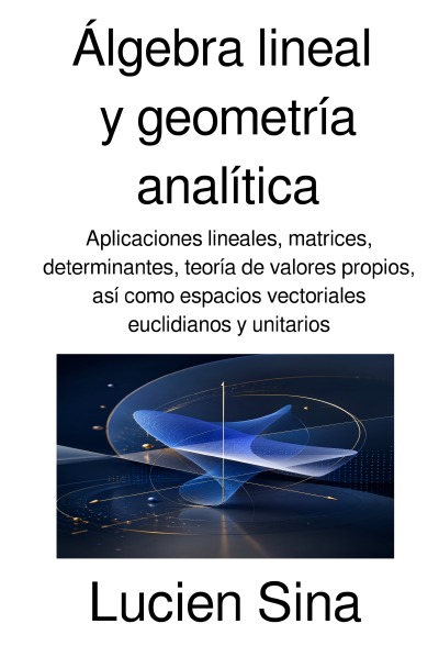 'Cover von Álgebra lineal y geometría analítica'-Cover