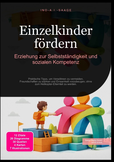 'Cover von Einzelkinder fördern: Erziehung zur Selbstständigkeit und sozialen Kompetenz'-Cover