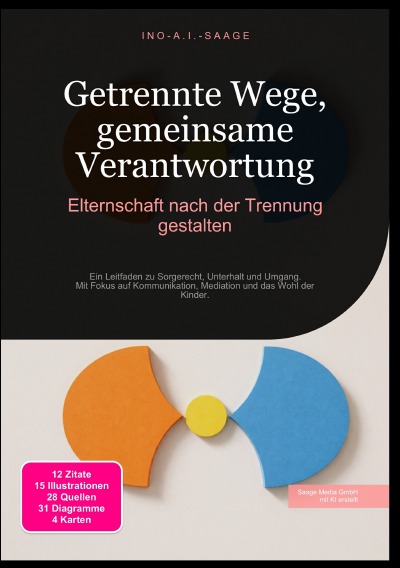 'Cover von Getrennte Wege, gemeinsame Verantwortung: Elternschaft nach der Trennung gestalten'-Cover