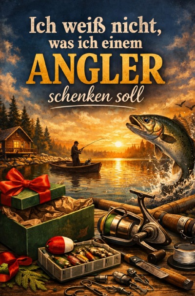 'Cover von Ich weiß nicht, was ich einem Angler schenken soll'-Cover