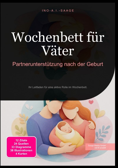 'Cover von Wochenbett für Väter: Partnerunterstützung nach der Geburt'-Cover