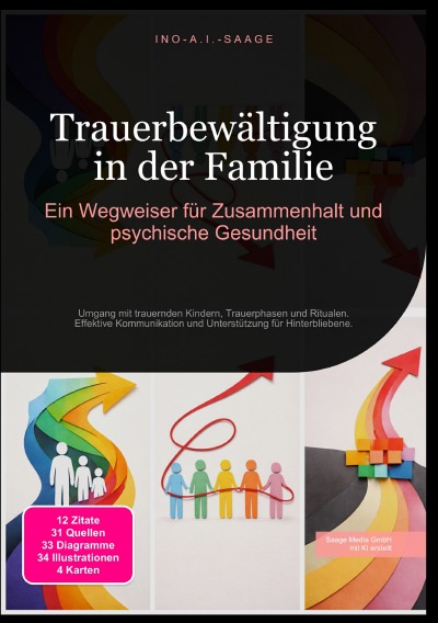 'Cover von Trauerbewältigung in der Familie: Ein Wegweiser für Zusammenhalt und psychische Gesundheit'-Cover