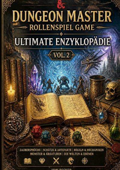 'Cover von Dungeon Master Rollenspiel Game I Ultimate Enzyklopädie Vol.2'-Cover