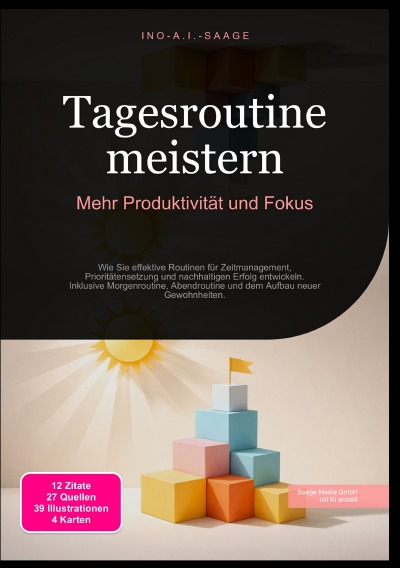 'Cover von Tagesroutine meistern: Mehr Produktivität und Fokus'-Cover