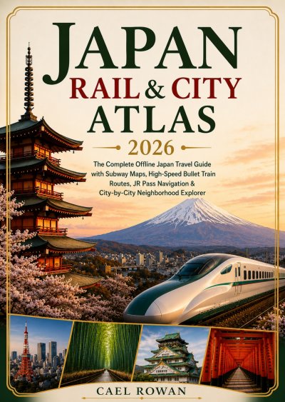 'Cover von Japan Rail & City Atlas 2026'-Cover