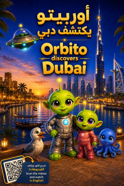'Cover von Orbito Discovers Dubai – Bilingual Edition (Arabic & English)'-Cover