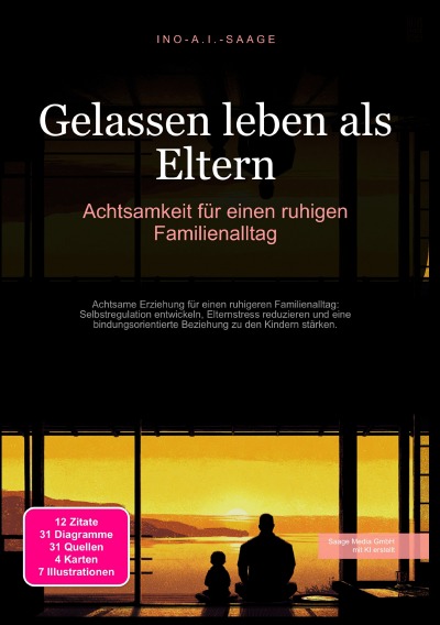 'Cover von Gelassen leben als Eltern: Achtsamkeit für einen ruhigen Familienalltag'-Cover