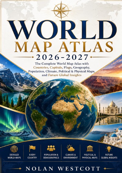 'Cover von World Map Atlas 2026-2027'-Cover