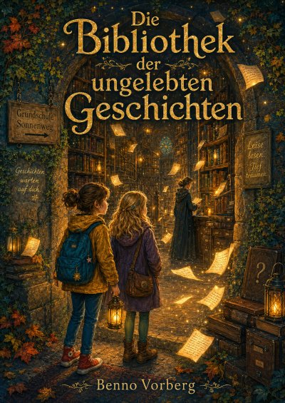'Cover von Die Bibliothek der ungelebten Geschichten'-Cover