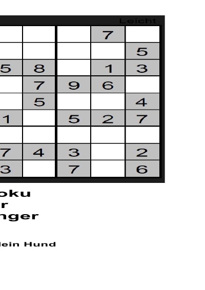 'Cover von Sudoku für Anfänger'-Cover
