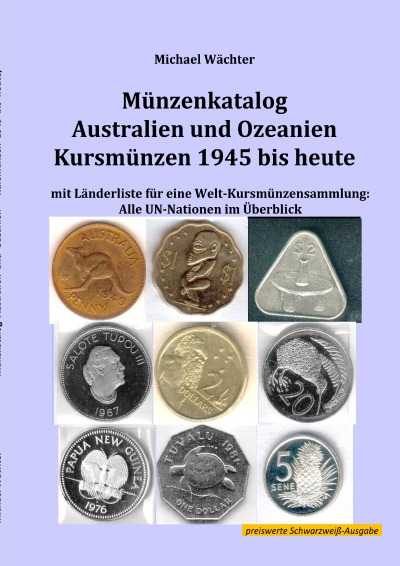 'Cover von Münzkatalog Australien und Ozeanien – Kursmünzen 1945 bis heute'-Cover