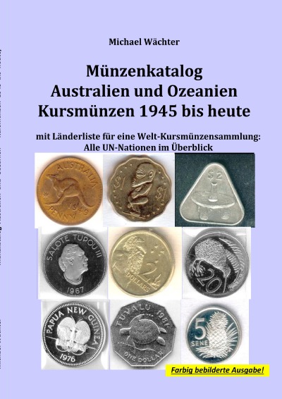 'Cover von Münzkatalog Australien und Ozeanien – Kursmünzen 1945 bis heute'-Cover