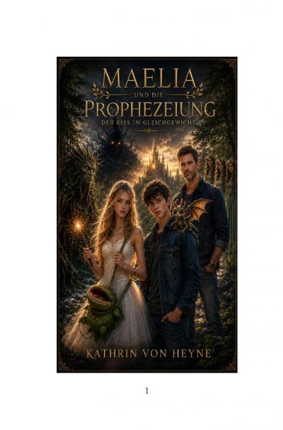 'Cover von Maelia und die Prophezeiung'-Cover