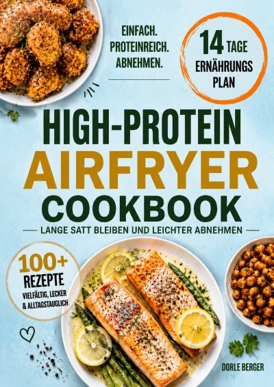 'Cover von High-Protein Airfryer Cookbook'-Cover