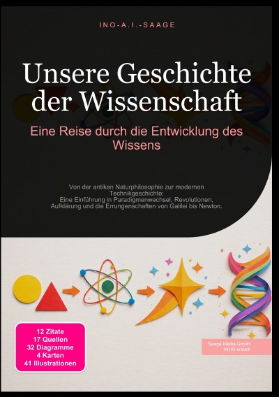 'Cover von Unsere Geschichte der Wissenschaft: Eine Reise durch die Entwicklung des Wissens'-Cover