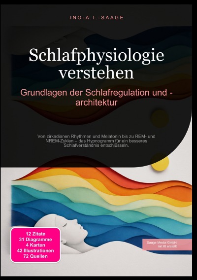 'Cover von Schlafphysiologie verstehen: Grundlagen der Schlafregulation und -architektur'-Cover