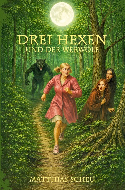 'Cover von Drei Hexen und der Werwolf'-Cover