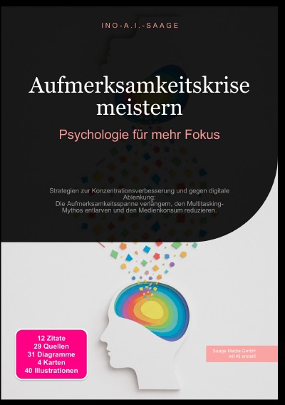 'Cover von Aufmerksamkeitskrise meistern: Psychologie für mehr Fokus'-Cover