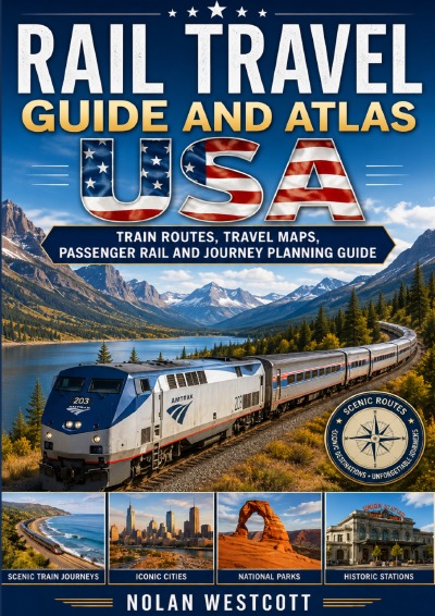 'Cover von Rail Travel Guide and Atlas USA'-Cover