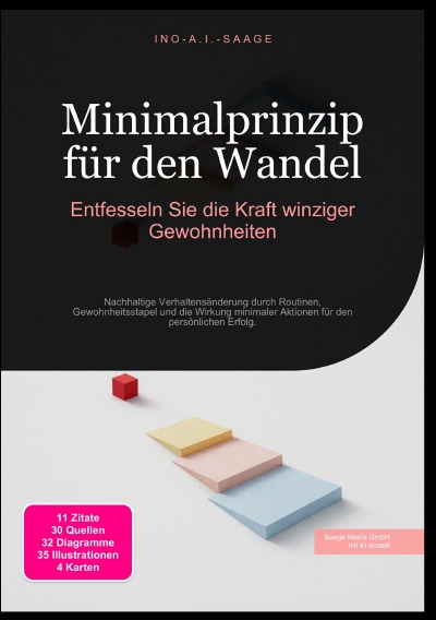 'Cover von Minimalprinzip für den Wandel: Entfesseln Sie die Kraft winziger Gewohnheiten'-Cover
