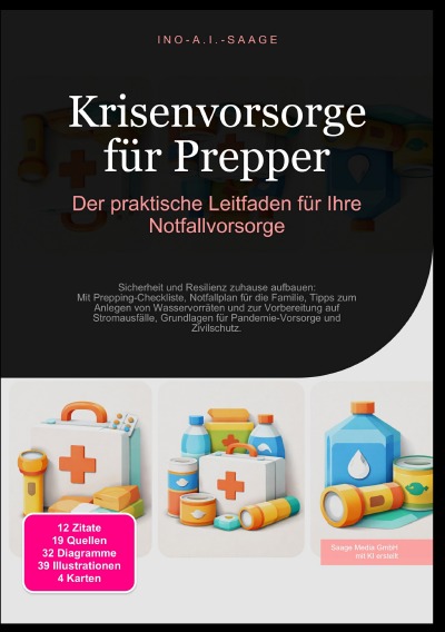 'Cover von Krisenvorsorge für Prepper: Der praktische Leitfaden für Ihre Notfallvorsorge'-Cover